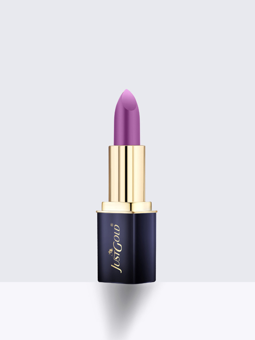 JUSTGOLD Texture Rich Long-Lasting Semi-Matte Finish Lipstick - 4 g - Shade 183- Purple