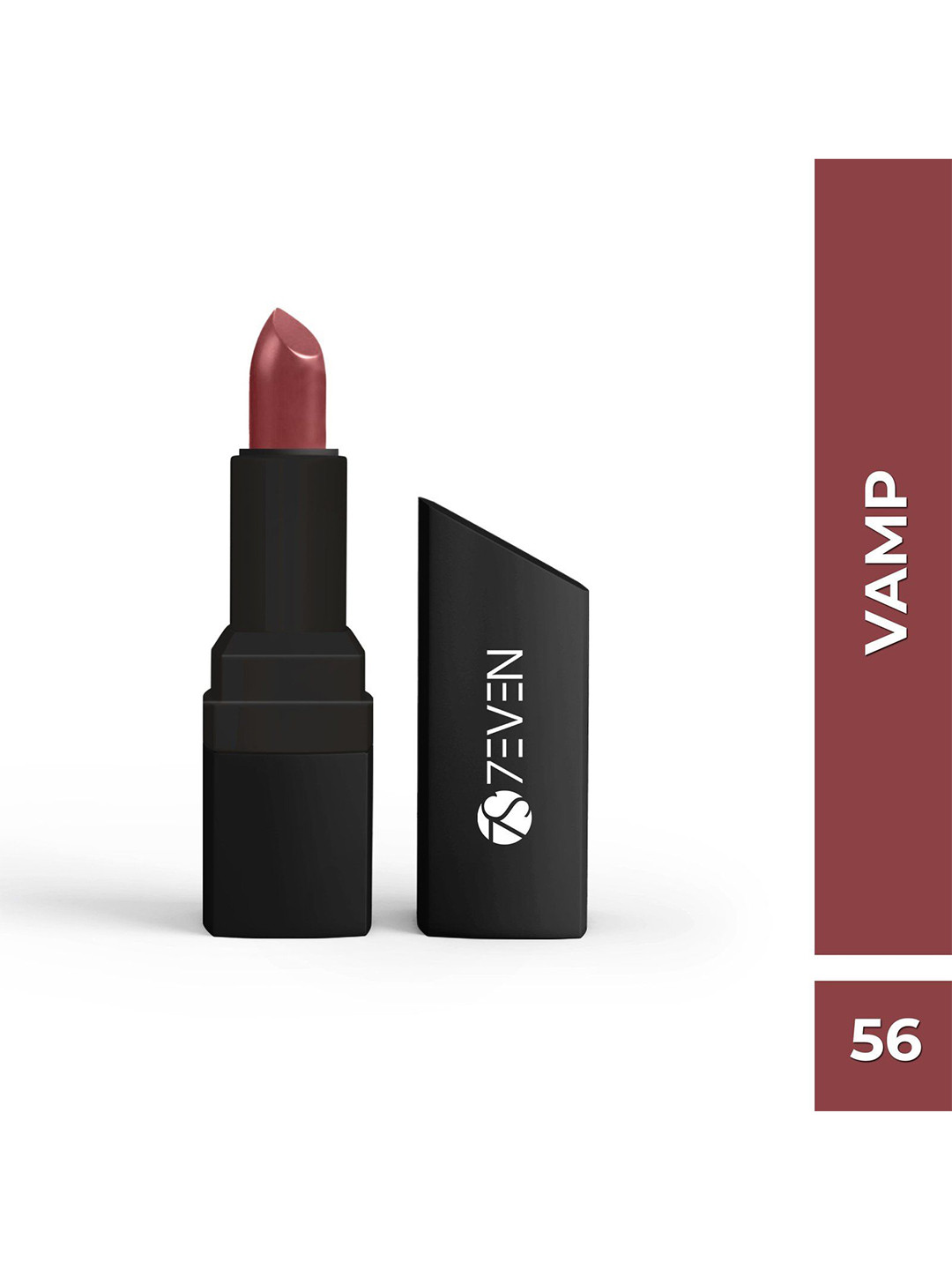 7EVEN Sensual HD Creamy Matte Lipstick - 4.5 g - Vamp 56