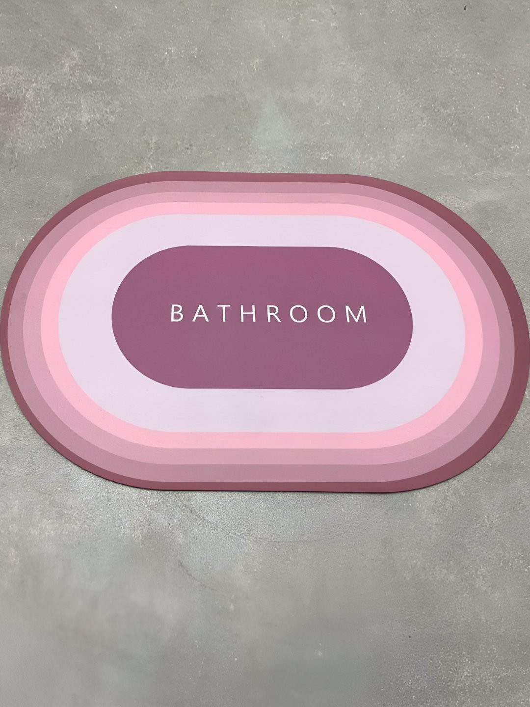 GBL COLLECTION Pink Other Water Resistant Floor Mat