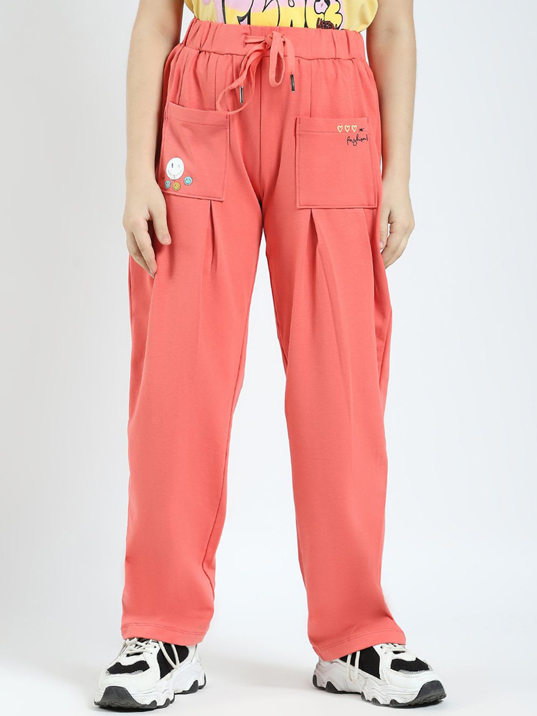 Monte Carlo Girls Printed Lower Track Pant