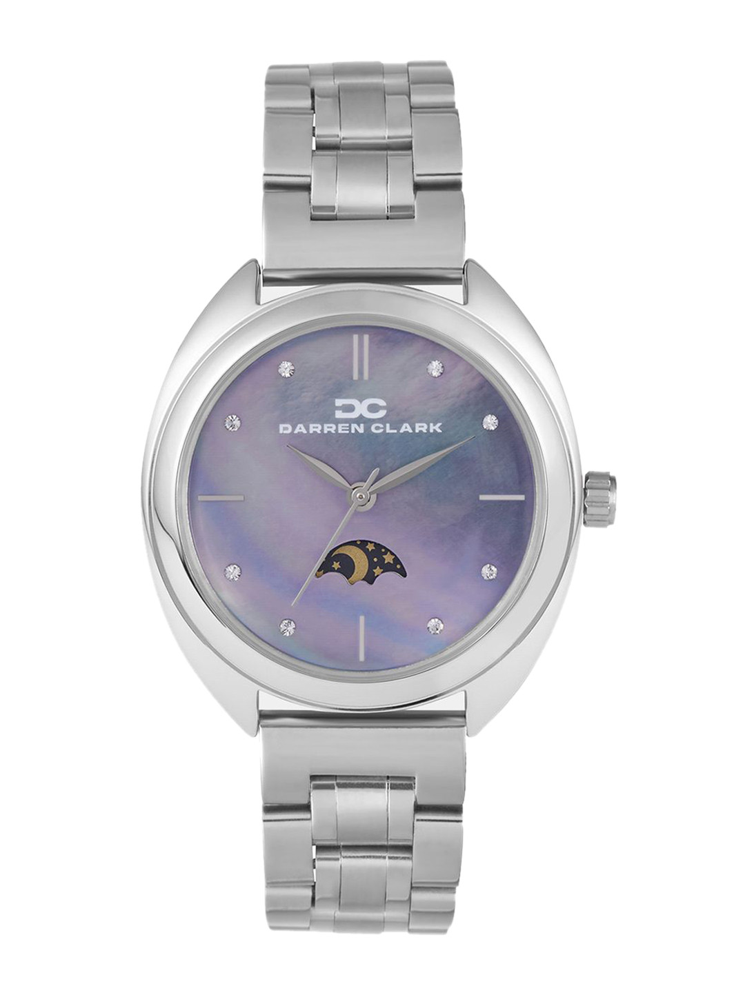 DARREN CLARK Women Mother of Dial & Bracelet Style Straps Analogue Watch 2011A-M0117