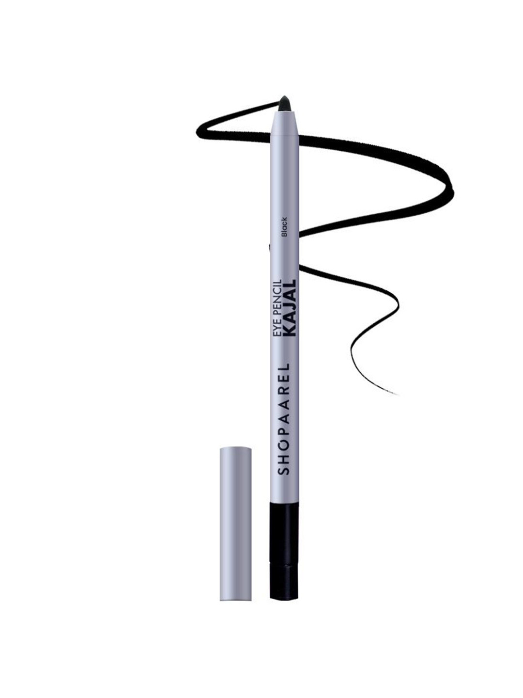 Shopaarel Waterproof Eye Kajal Pencil-0.5g Shade-Black