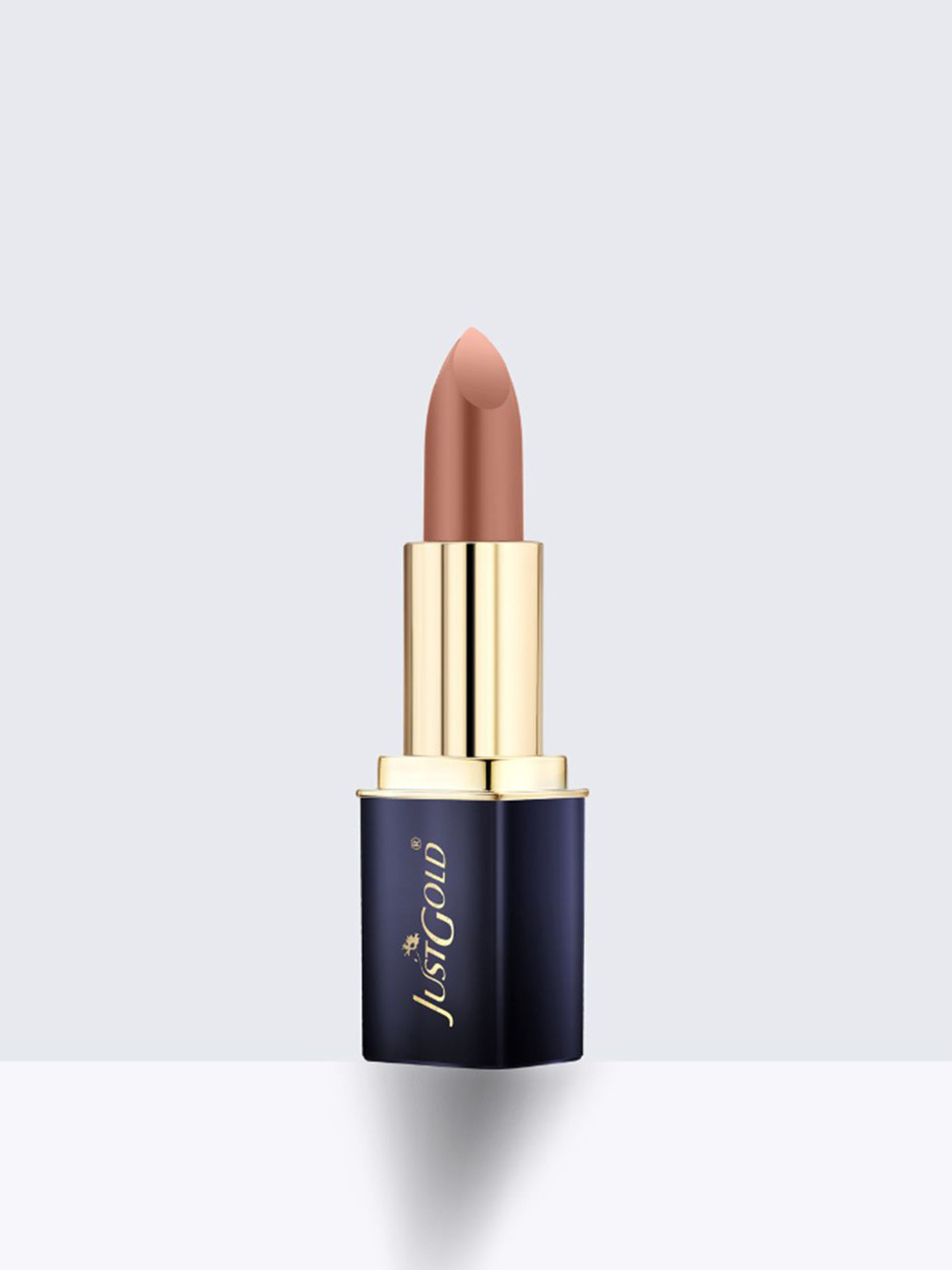 JUSTGOLD Texture Rich Long Lasting Semi-Matte Finish Lipstick - 4 g - Shade 172 - Beige