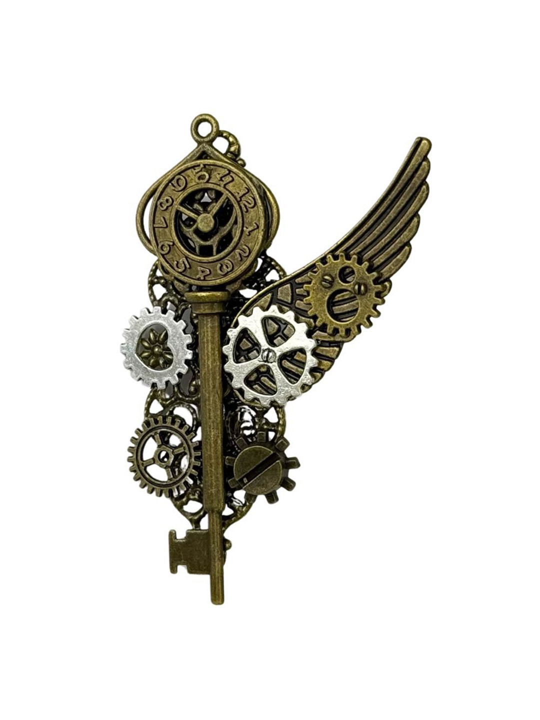 The Tie Hub Steampunk Clockwork Vintage Lapel Pin Brooch