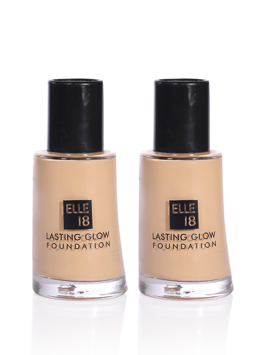ELLE 18 Set Of 2 Lasting Glow Foundation 27ml Each - Pearl 01