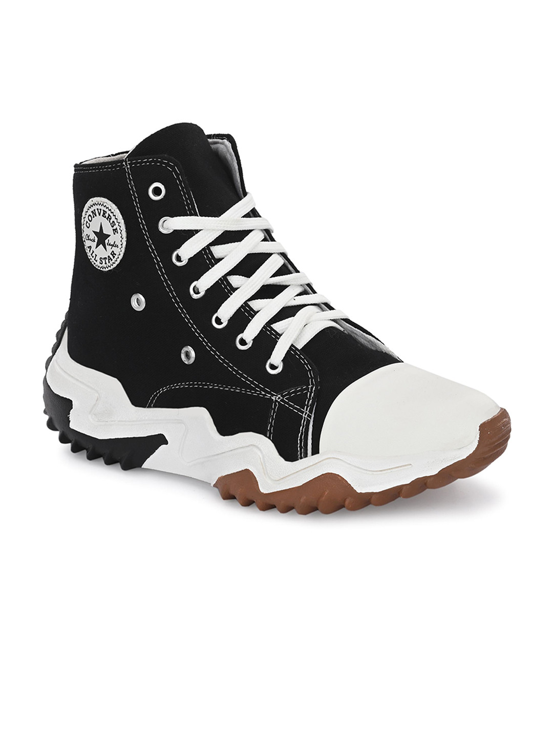 LEEPEETER Men Casual Platform-Heeled Regular Boots