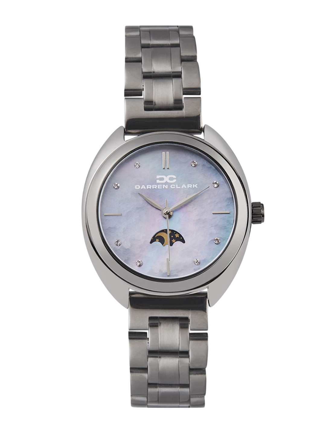 DARREN CLARK Women Mother of Pearl Dial & Bracelet Style Straps Analogue Watch 2011J-M0817