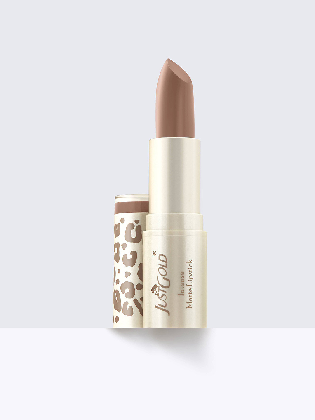JUSTGOLD Intense Matte Long Lasting & Weightless Formula Lipstick - 4 g - Shade 202- Brown