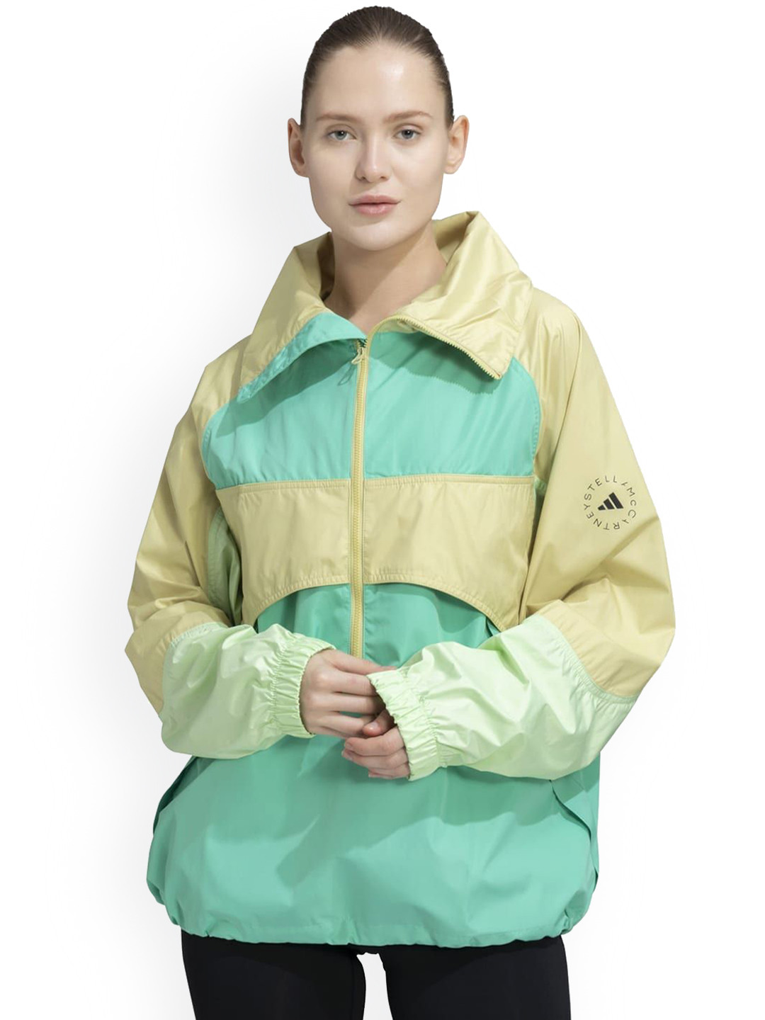 ADIDAS By Stella McCartney TrueNature Women Colourblocked Sporty Jacket