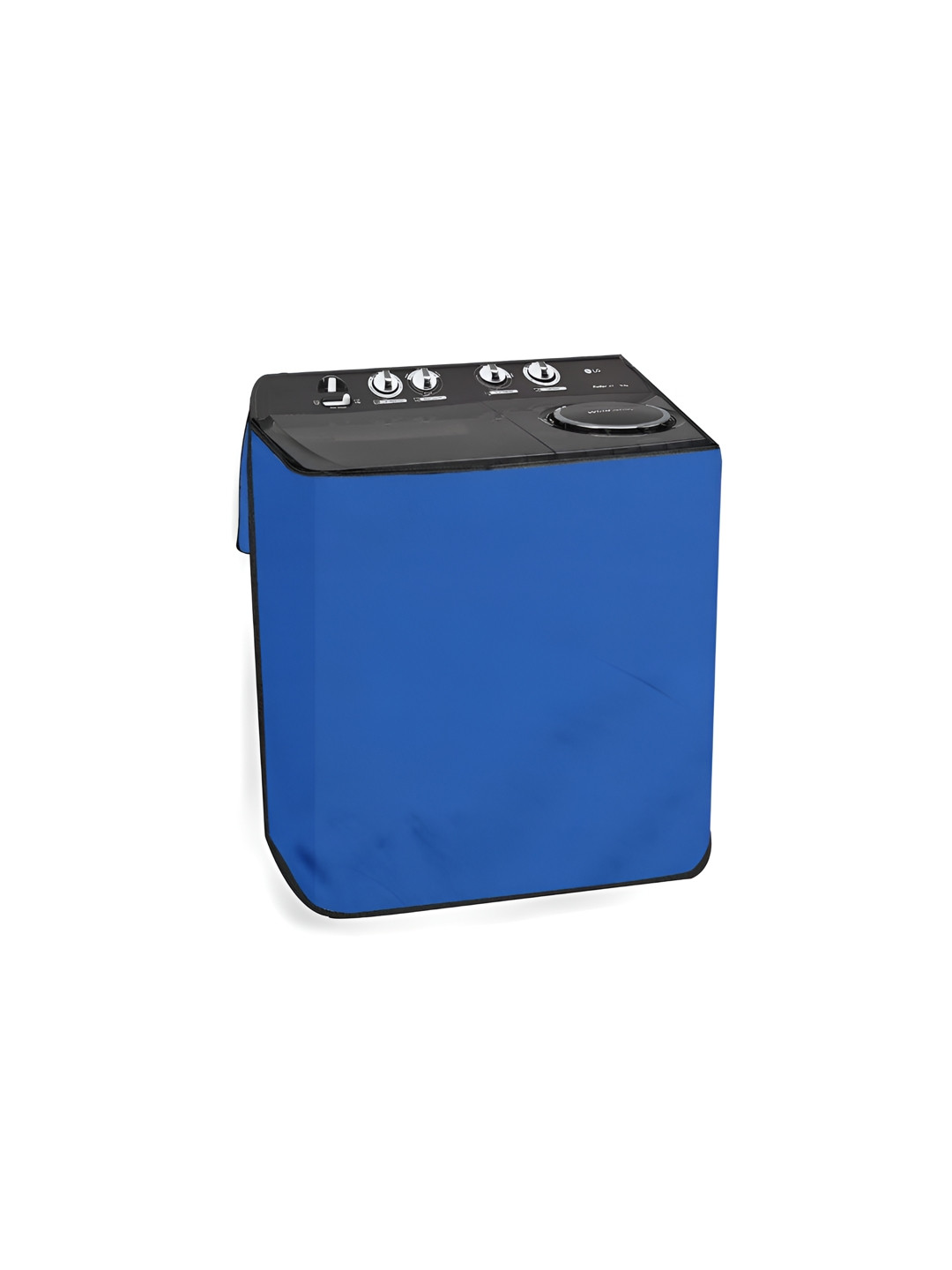 The Furnishing Tree Waterproof & Dustproof Plastic Printed Washing Machine Cover