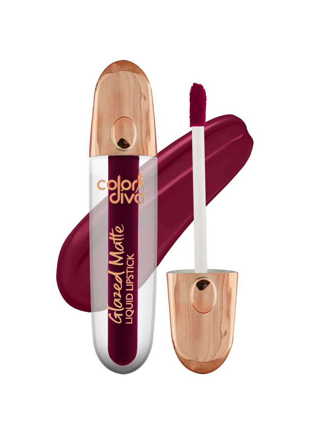 Color Diva Glazed Matte Superstay 14 hr Matte Liquid Lipstick- 5.5 ml- Wicked Glazed-107