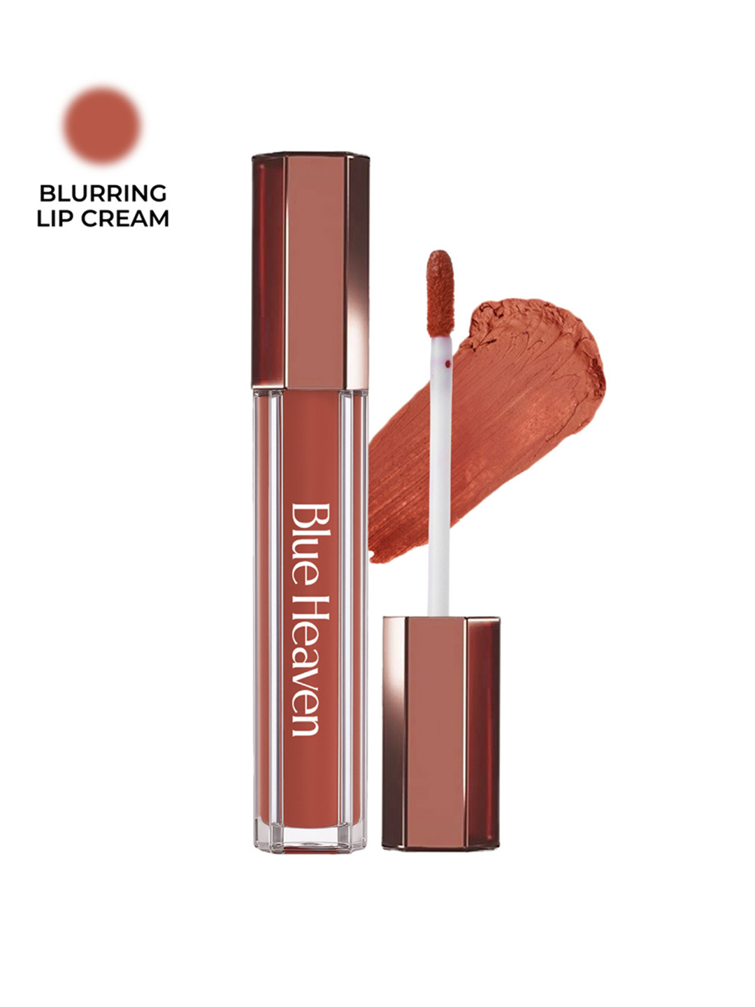 Blue Heaven Roseate Long Lasting Lightweight Blurring Lip Cream 3.5ml - Infinite Brown