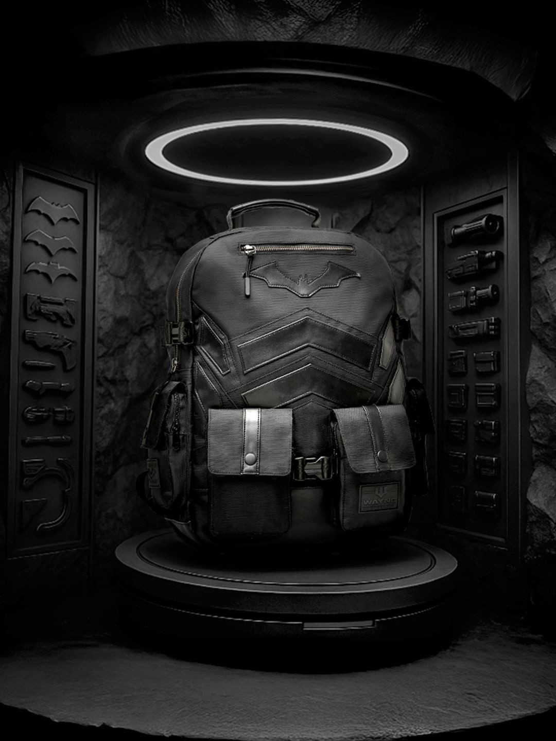 The Souled Store Men Batman Gotham Gear Backpack