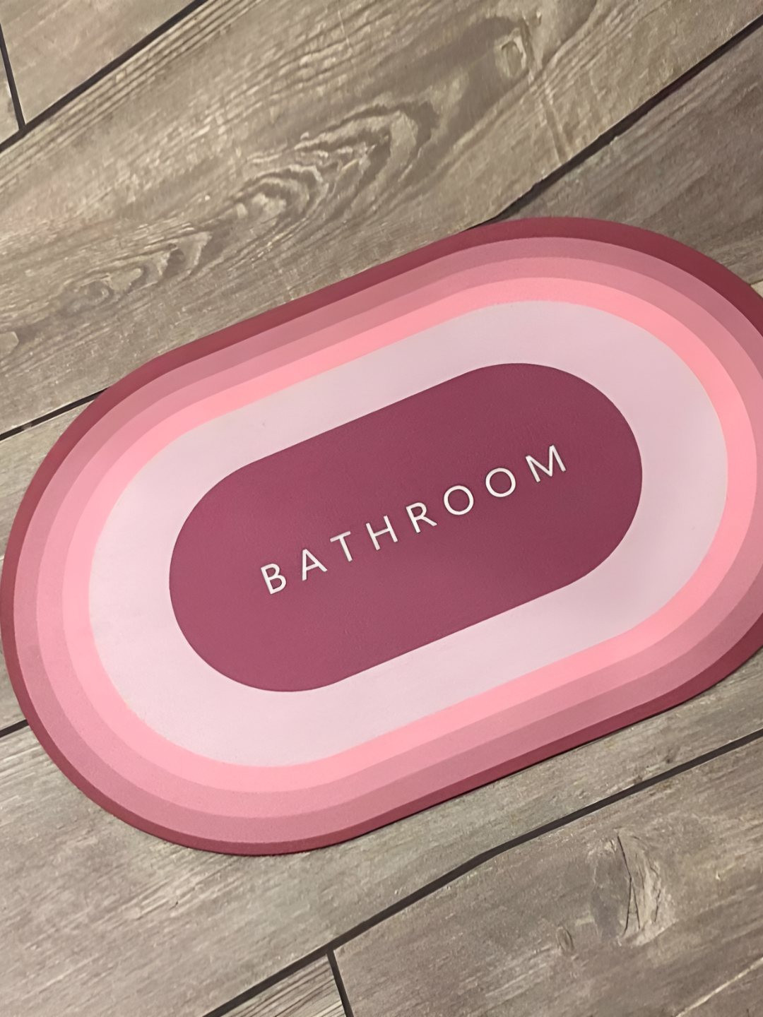 GBL COLLECTION Pink Other Water Resistant Floor Mat