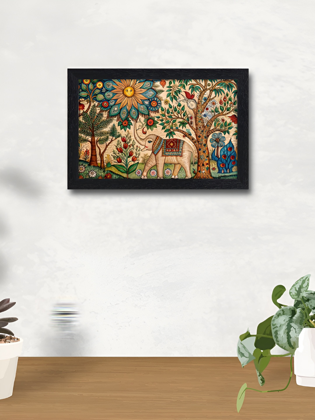 RANDOM Blue & Cream Floral And Botanical Wall Art