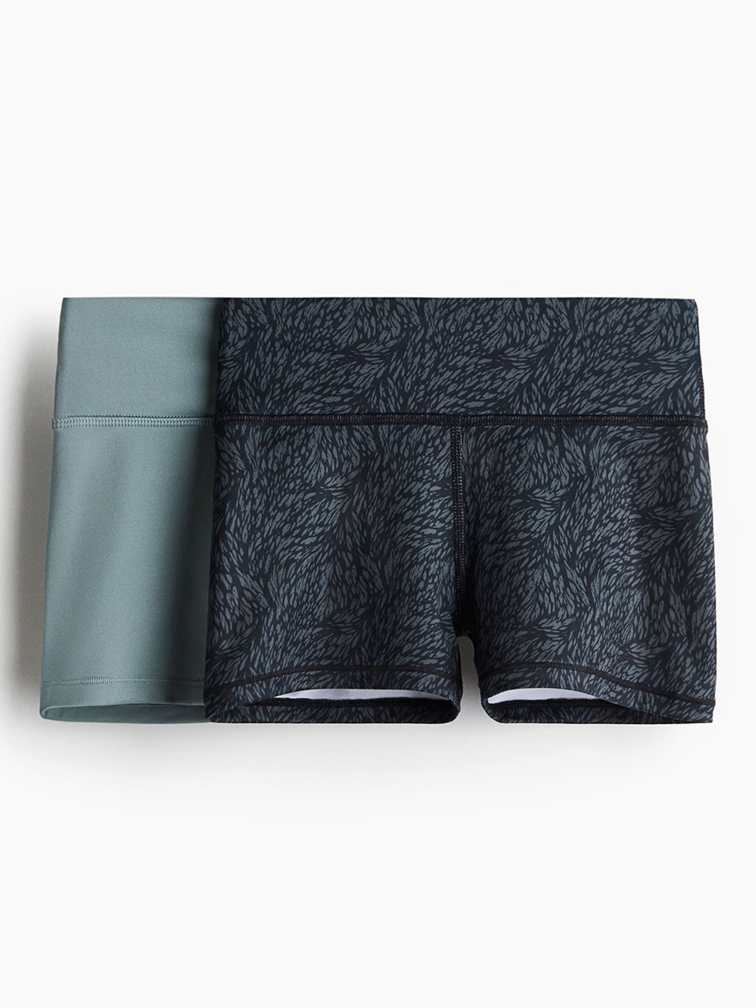 H&M 2-Pack Short Sports Cycling Shorts With DryMove
