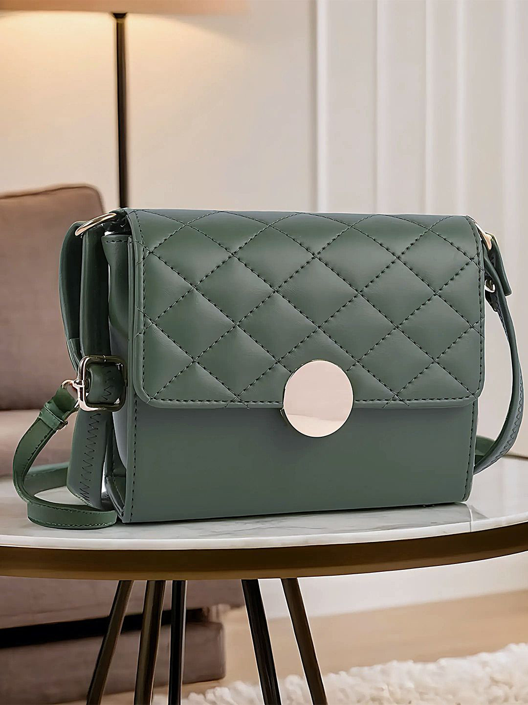 ADISA Quilted Cross Body Sling Bag