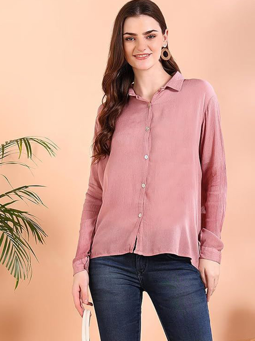 CORSICA Women 1 Solid Casual Shirt