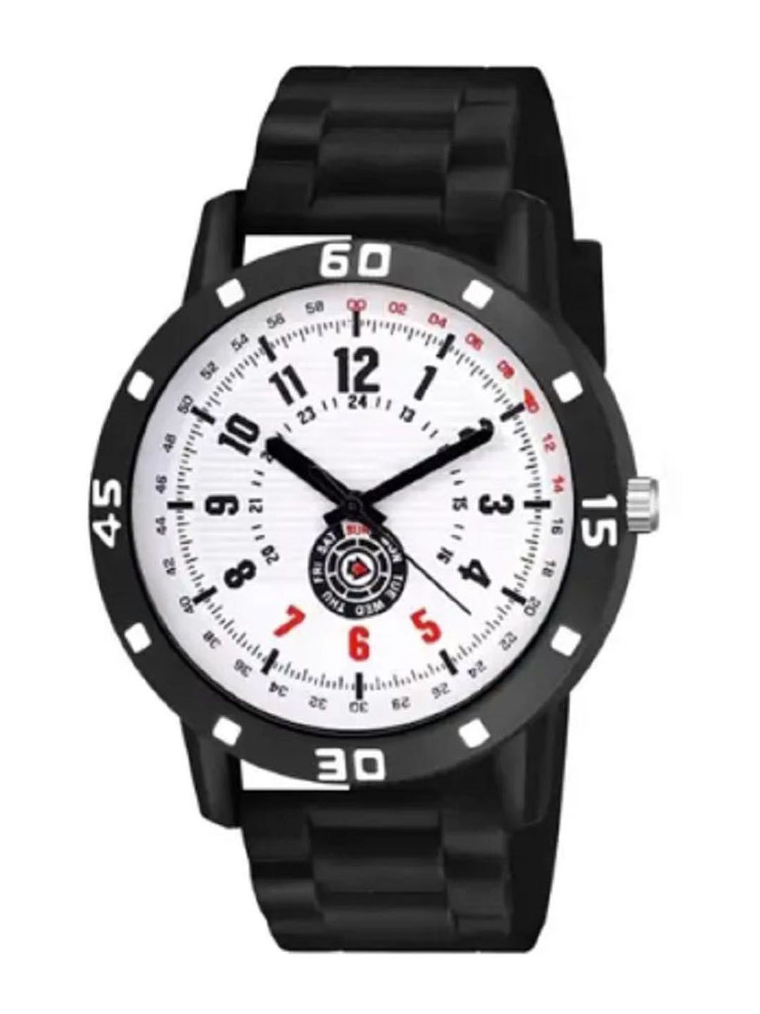 Miss Perfect Men Printed Dial & Straps Analogue Watch A_50