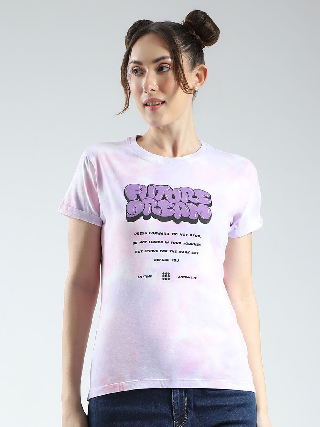rock.it Women Graphic Print Tshirt