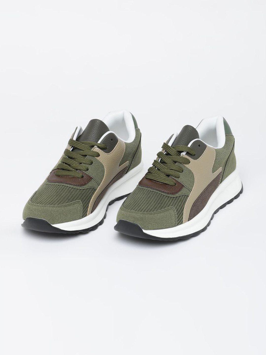 Snitch Men Textured Mesh Everyday Lace-Ups Basics Sneakers