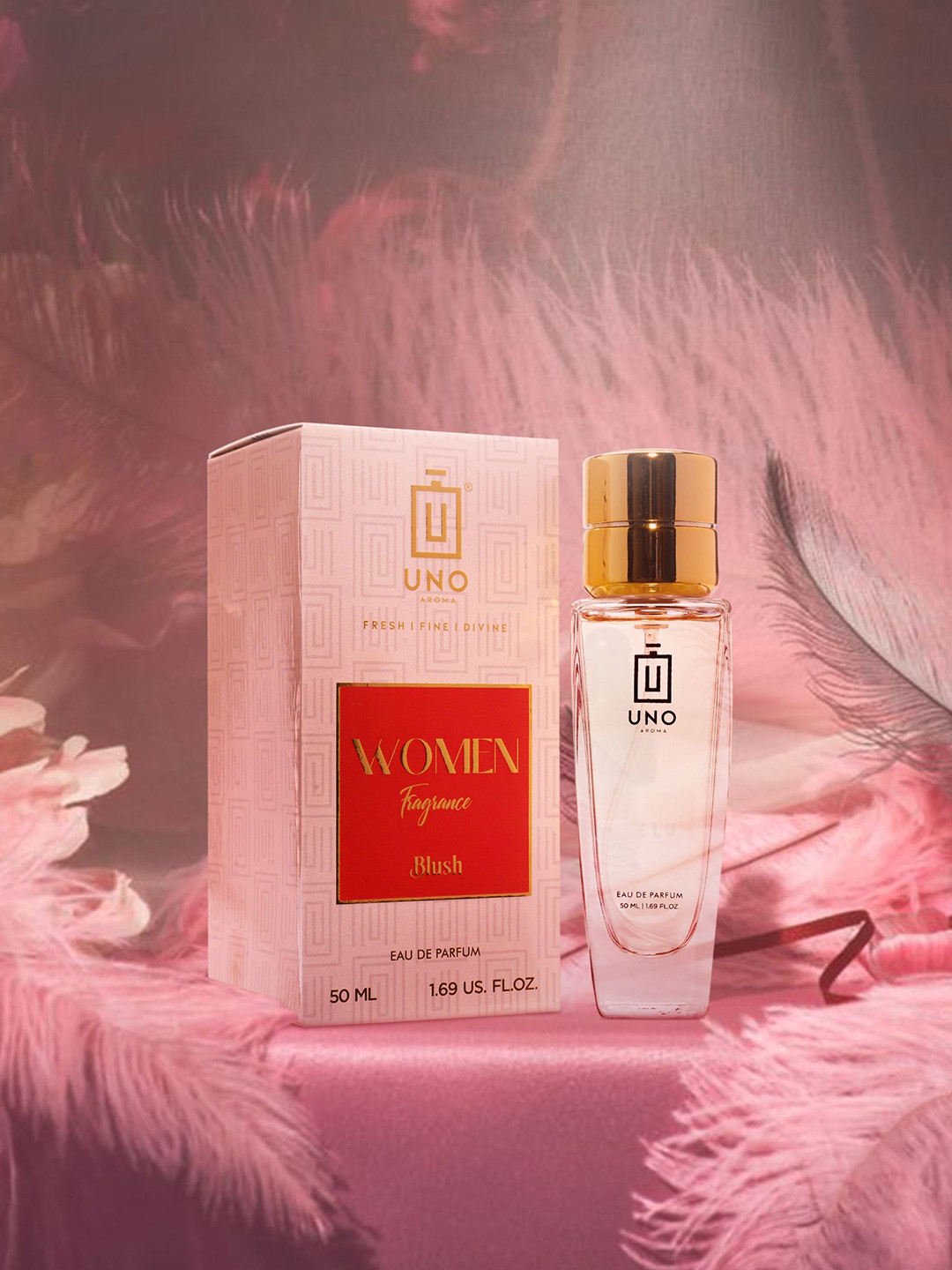 UNO AROMA Women Blush Long Lasting Eau De Parfum- 50 ml