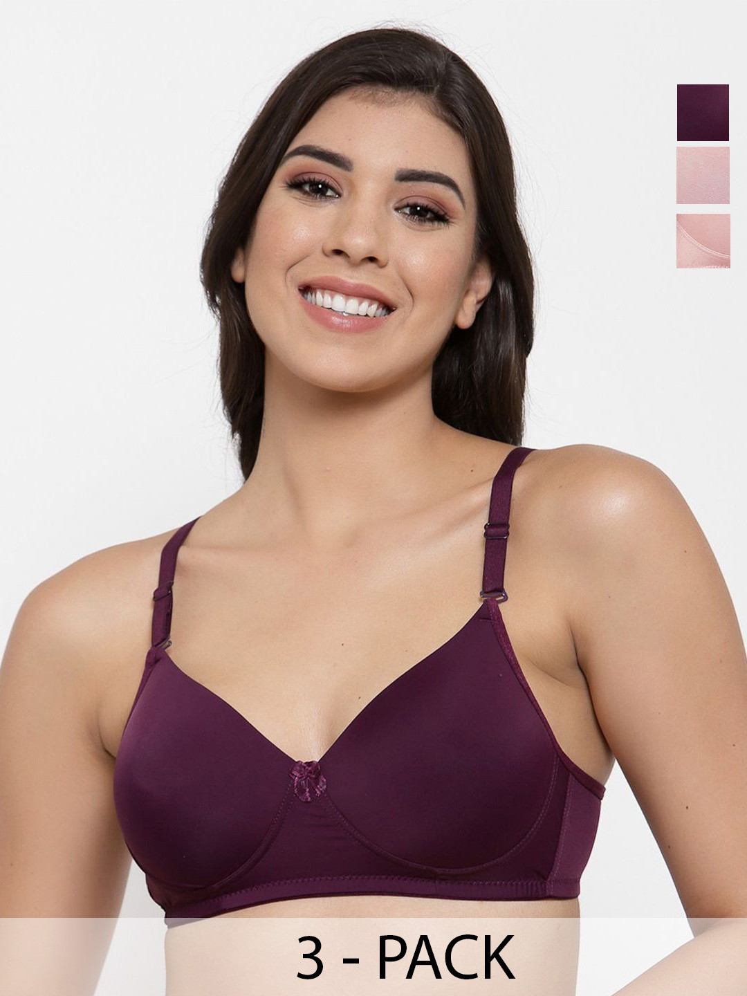 SHYAM SONS FLAIR Bra Solid Lightly Padded Super Support Bra