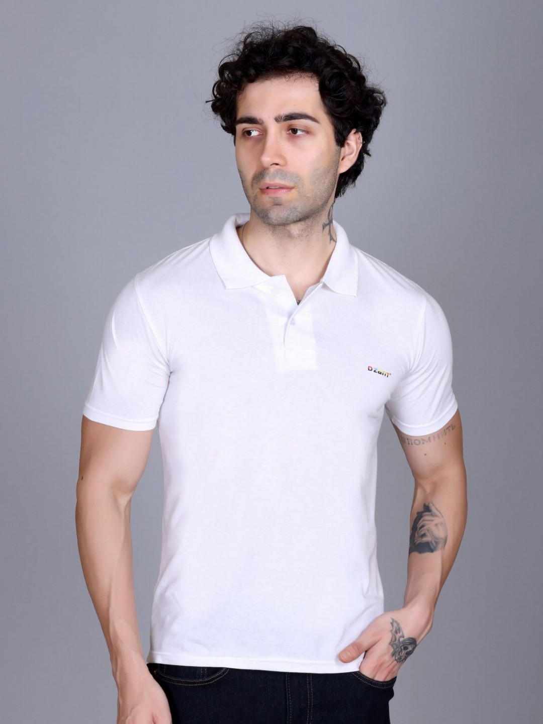 Dzant Men Polo Collar Air Max T-shirt