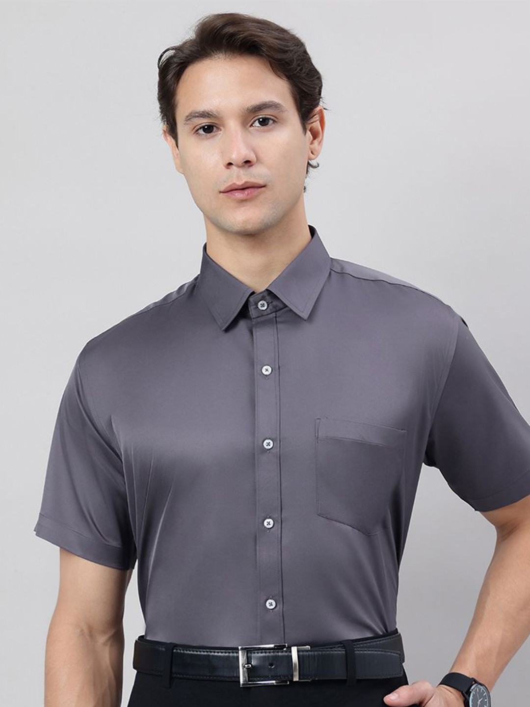 ACCOX Comfort Fit Spread Collar Formal Shirt