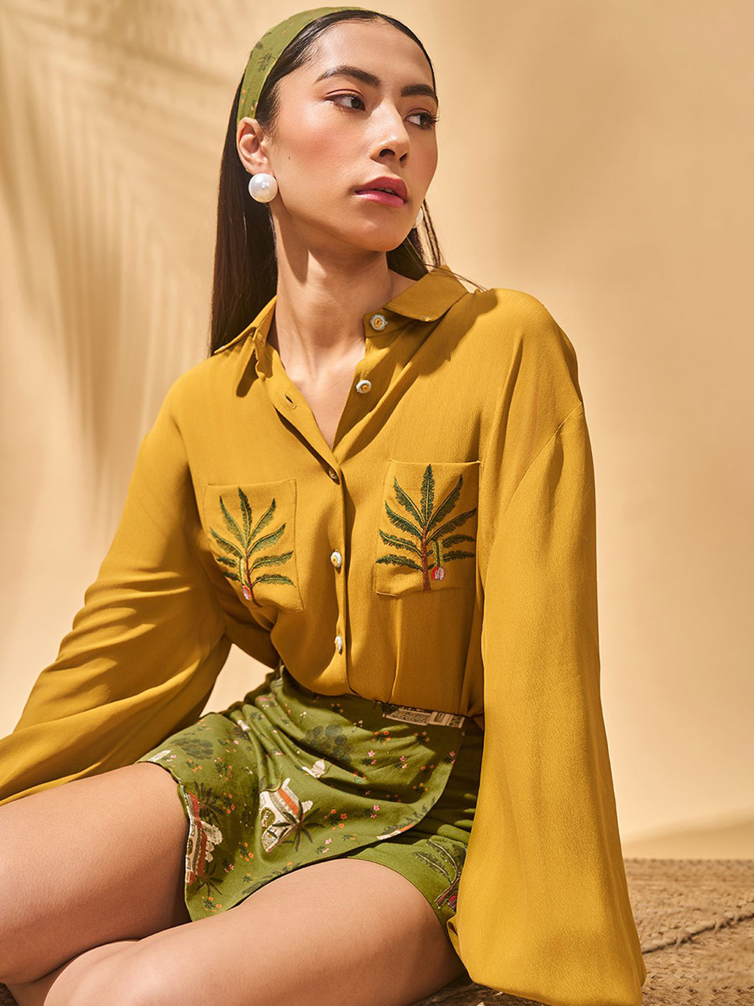 Masaba Floral Printed Co-ord Set