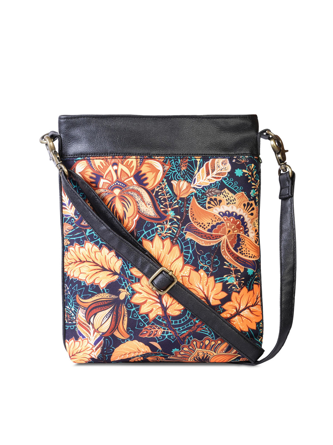 Bunkraft Floral Printed Sling Bag