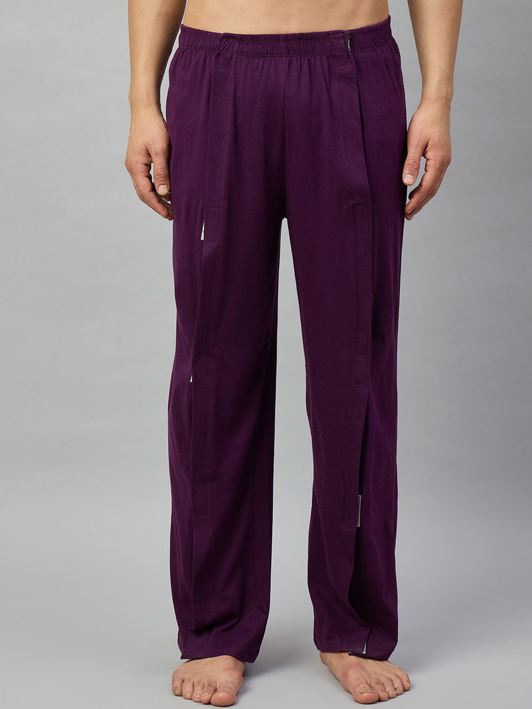 Haxor Men Regular Fit Mid-Rise Cotton Adaptive Trousers