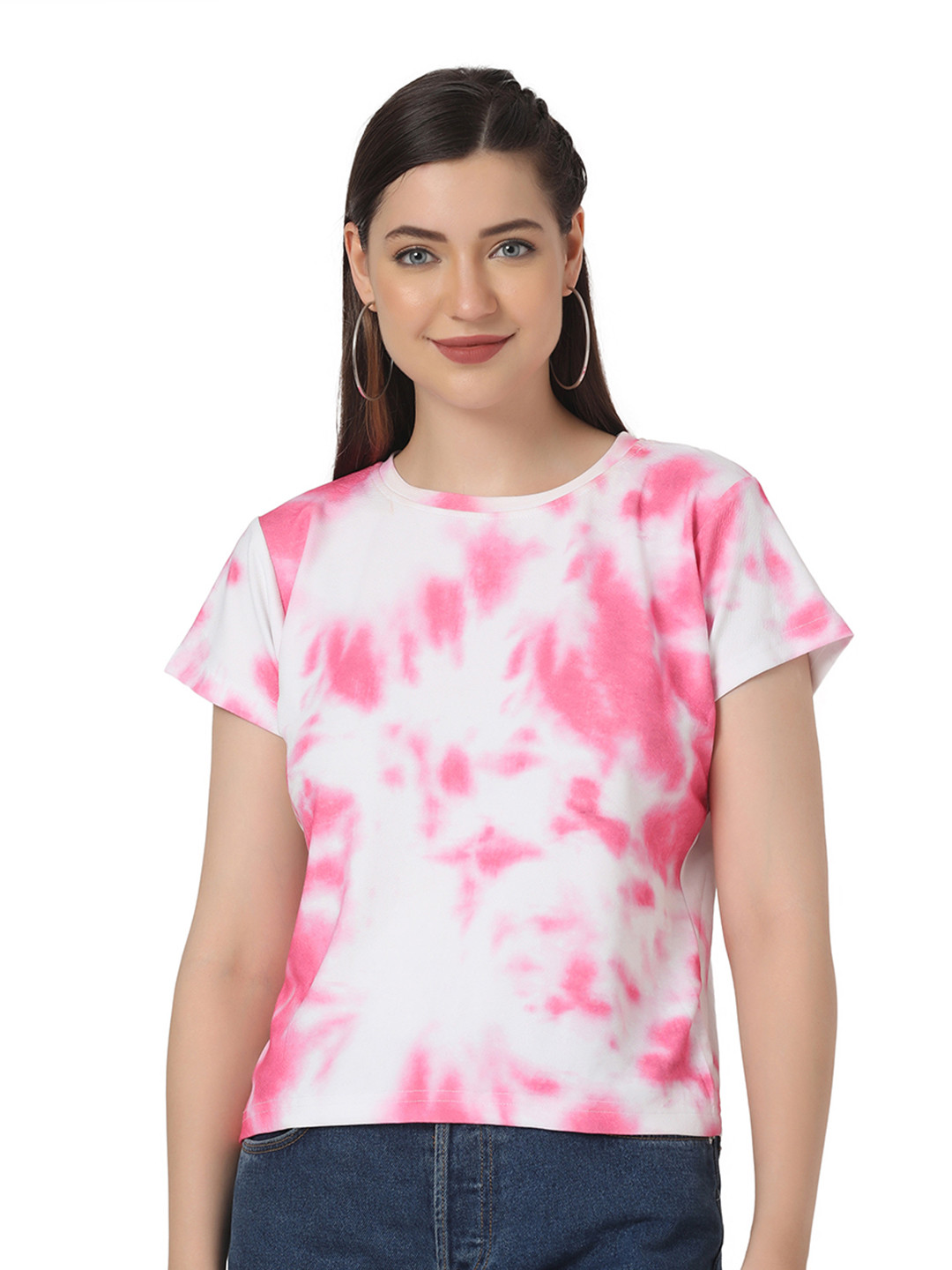 SZN Women Tie and Dye Dyed T-shirt