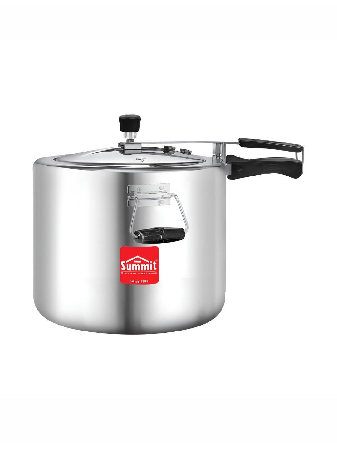 SUMMIT Ultimate Silver Aluminium Dishwasher Safe Non-Induction Inner Lid Pressure Cooker-22 L