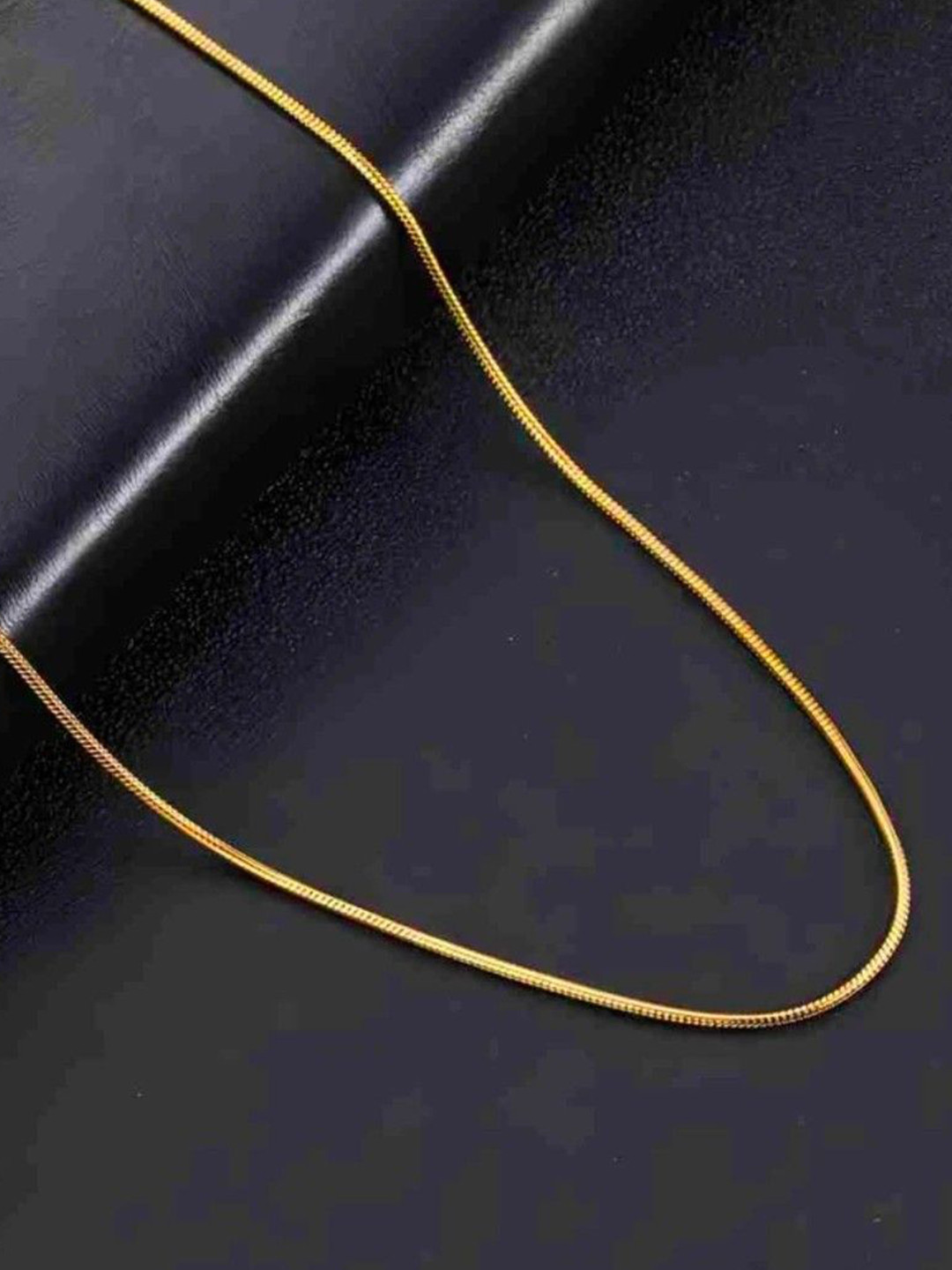 JUNKY JEWEL Unisex Gold-Plated Stainless Steel Minimal Chain
