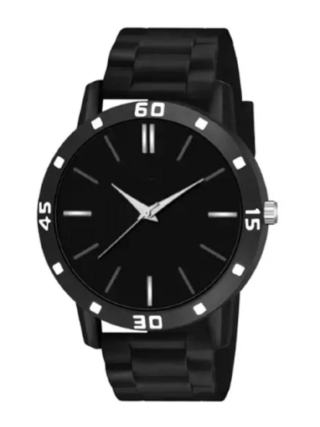 Miss Perfect Dial Bumpper & PU Straps Analogue Watch A_60