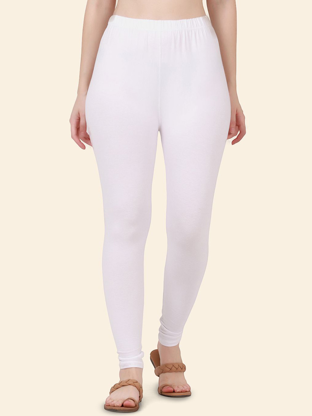 QIOA Mid Rise Ankle Length Leggings