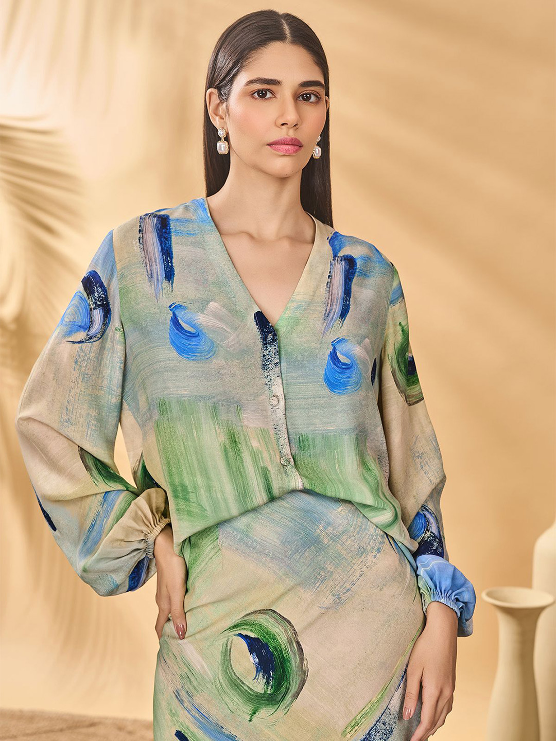 Masaba Whirl Wind Trumpet Skirt