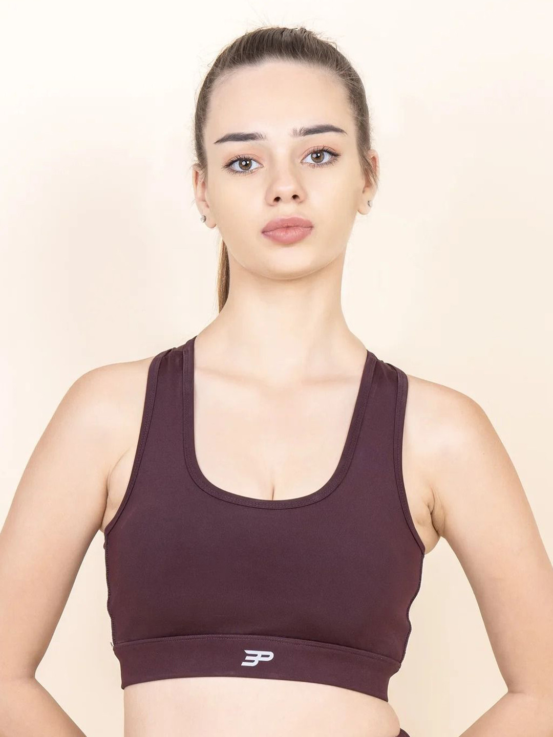 THIRD ELEMENT Women Full Coverage High Impact Seamless Workout Bra