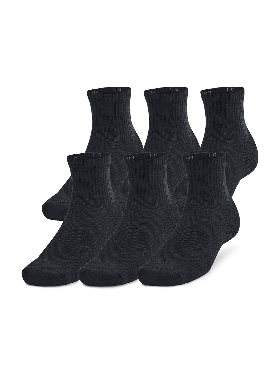UNDER ARMOUR Pack Of 6 Training Quarter Socks