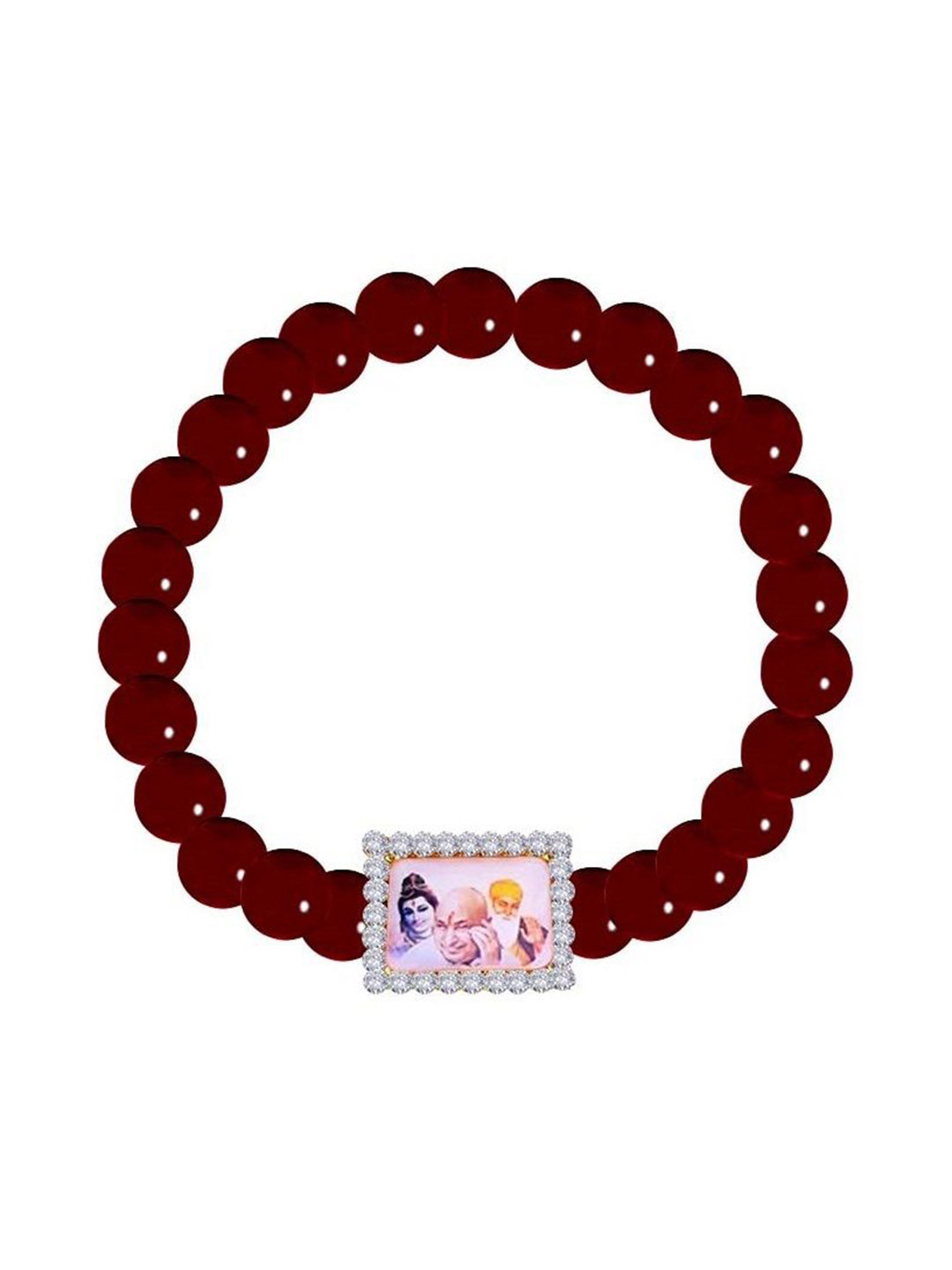 Uniqon Guru Ji Swaroop/Photo Wrist Band Bracelet