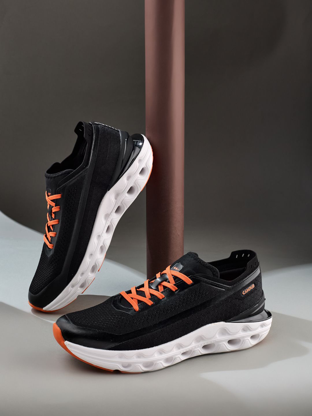 Campus Men COIL PRO Mesh Running Non-Marking Shoes