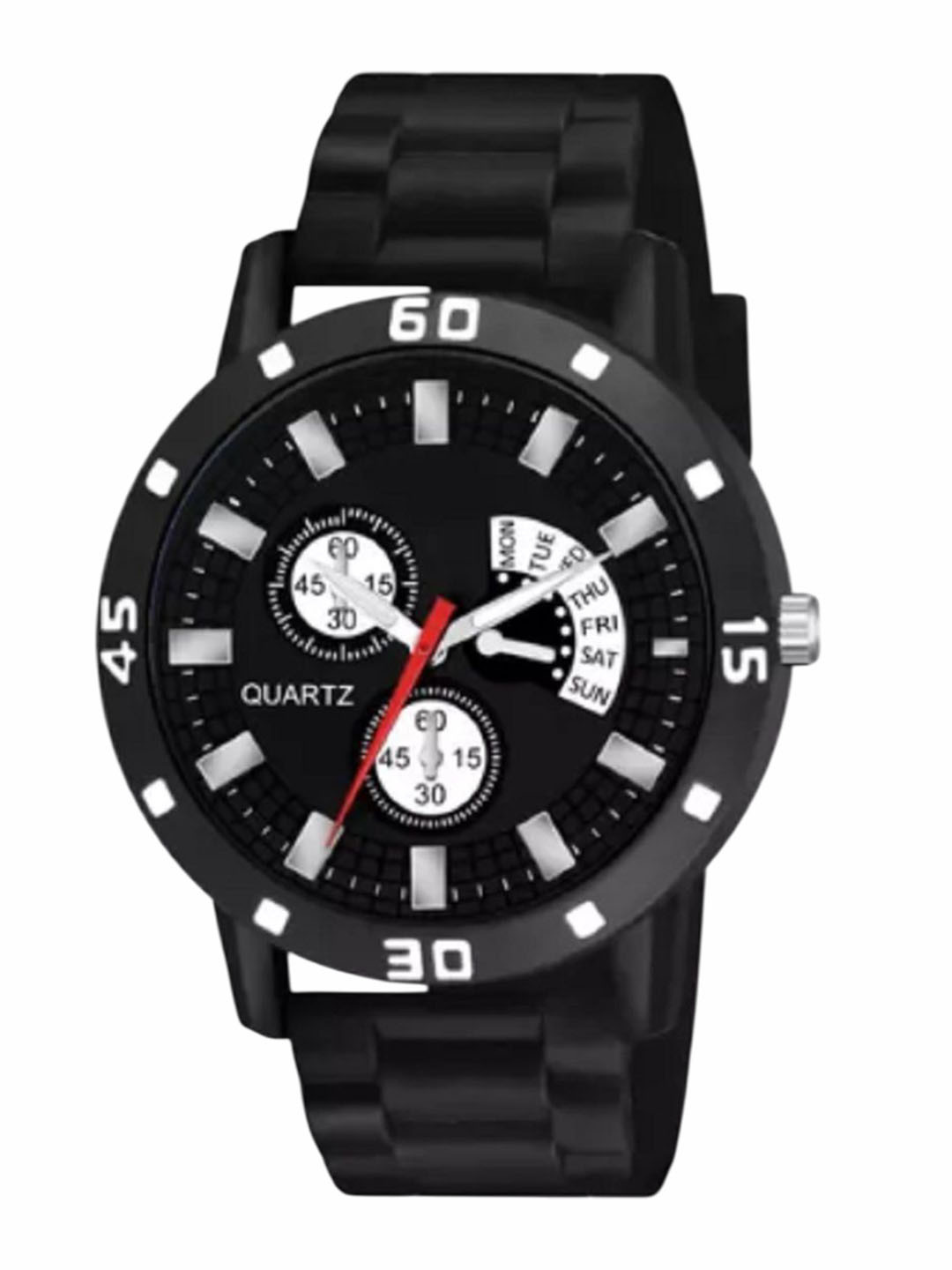 Miss Perfect Men Round Dial & Straps Analogue Watch A_44