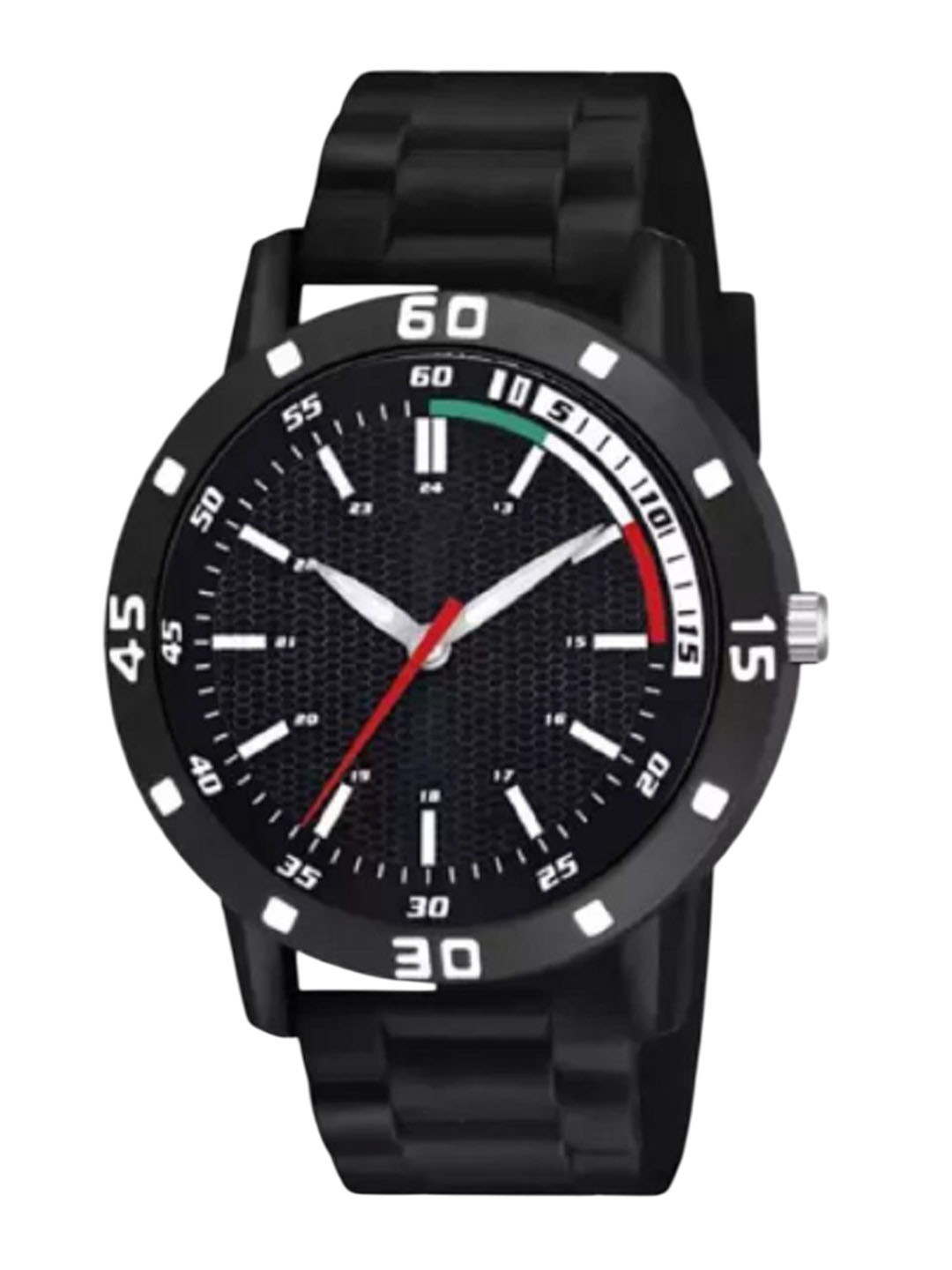 Miss Perfect Men Dial & Straps Analogue Watch A_38-Black