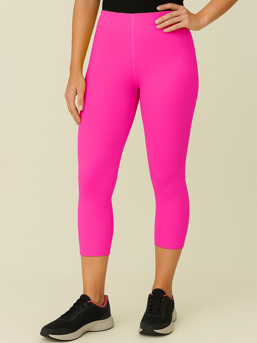 LYCOT Women Regular Fit Swim Capri