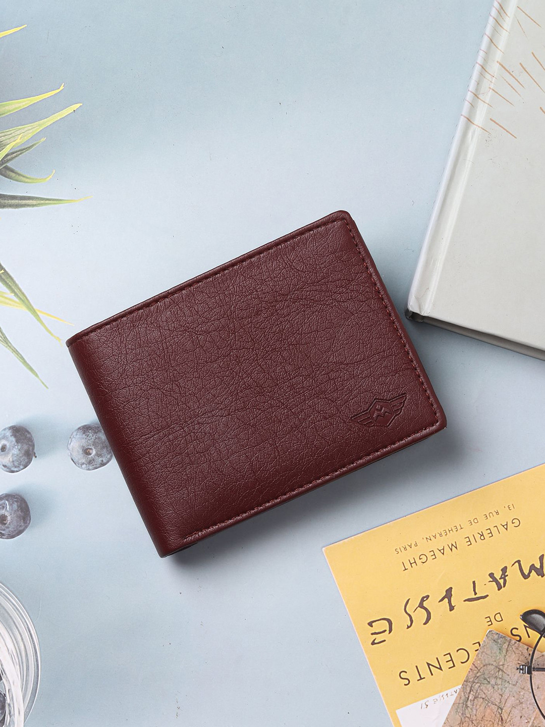 Metronaut Men PU Two Fold Wallet