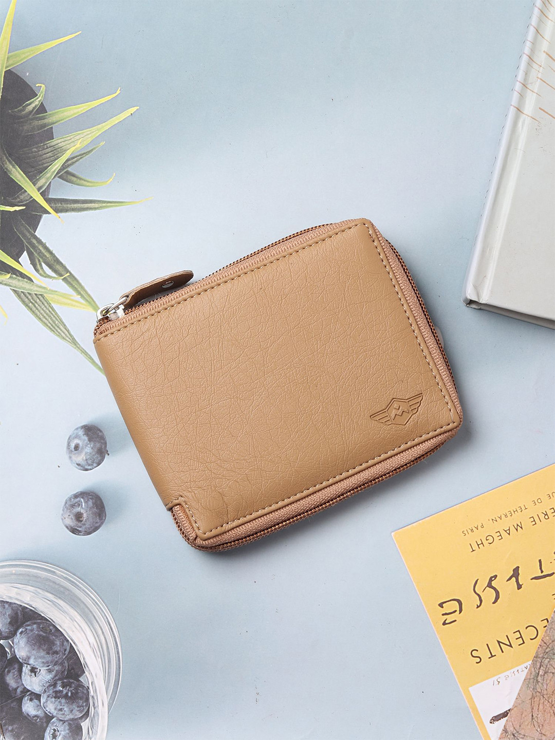 Metronaut Men PU Two Fold Wallet
