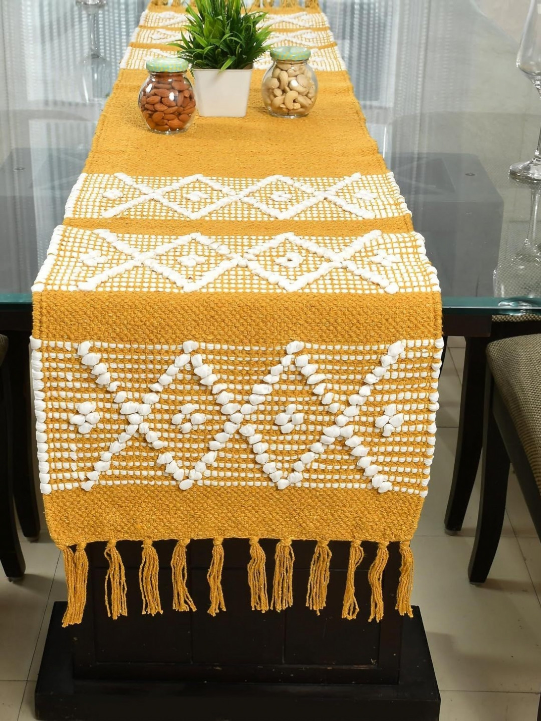 MOGNE FAB Yellow Cotton Table Covers