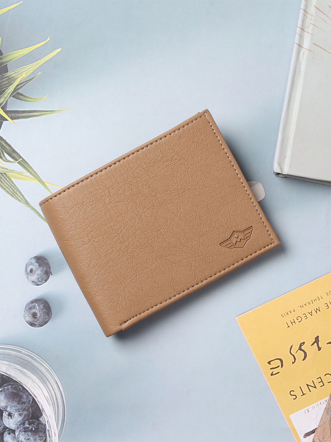 Metronaut Men PU Two Fold Wallet