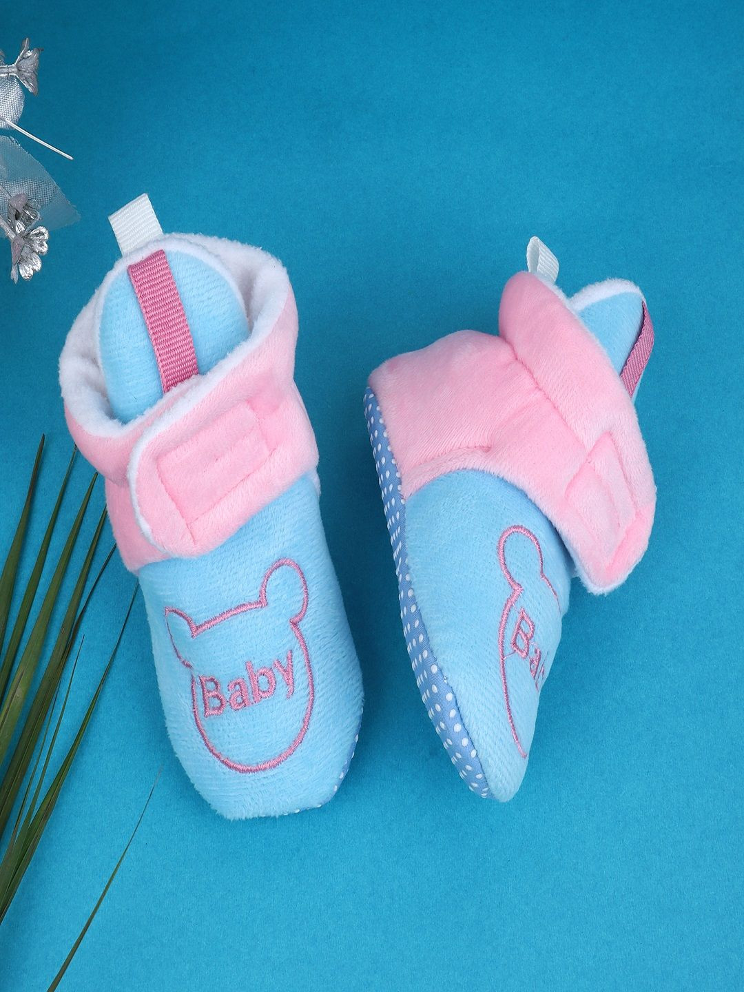 Star Fish Kids Skin Friendly Soft Cotton Booties